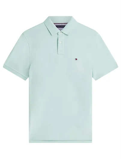 Tommy Hilfiger Tommy hilfiger big & tall poloshirt mint 2 knoops