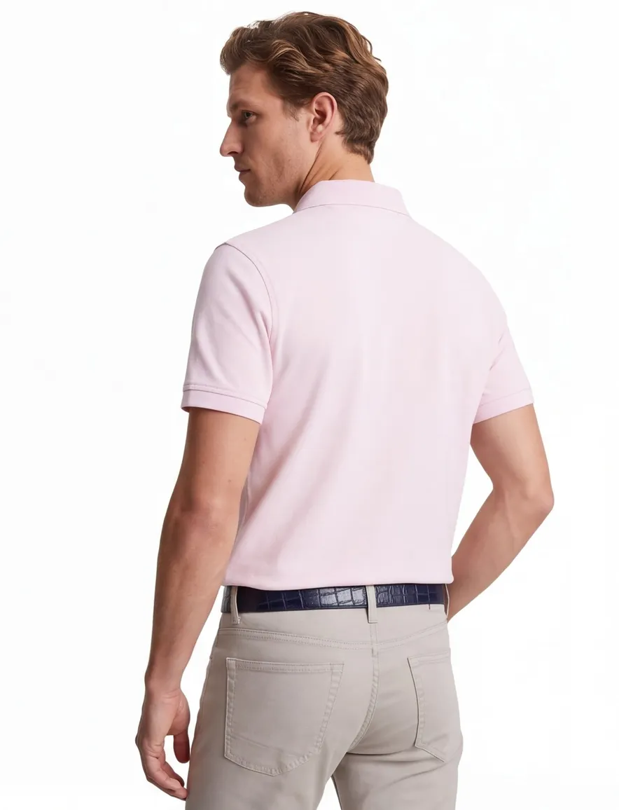 Tommy Hilfiger Plus 1985 piqué polo roze