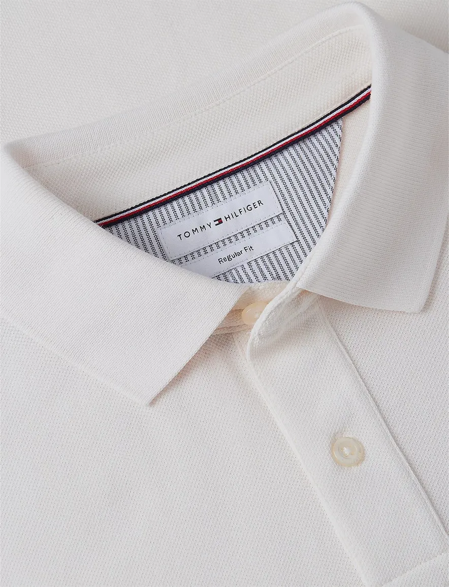 2 knoops poloshirt Tommy hilfiger big & tall wit