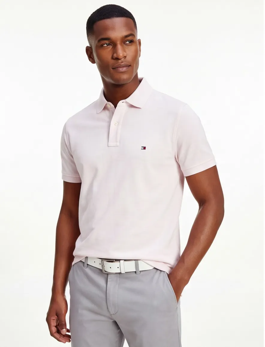 Tommy Hilfiger polo ecru Plus Size