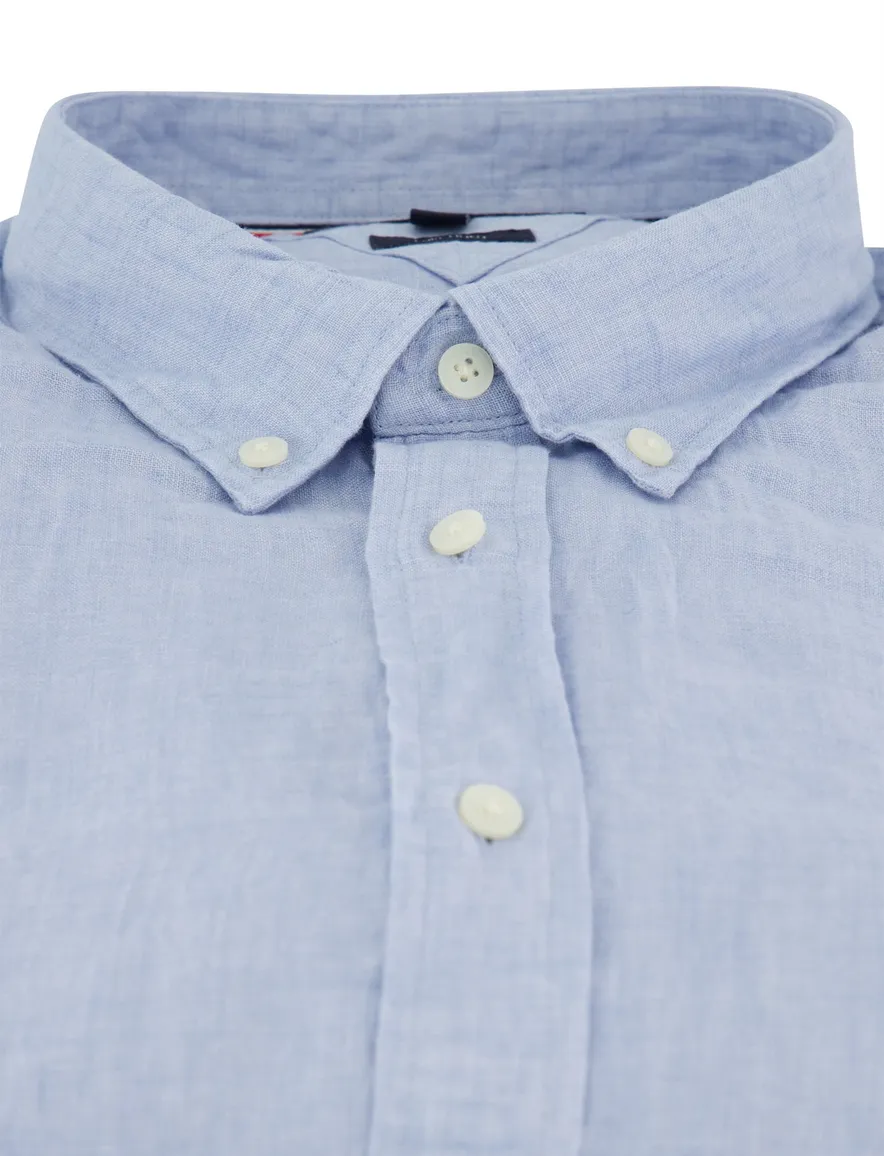 Tommy Hilfiger overhemd lichtblauw big en tall