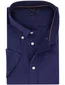 Tommy Hilfiger overhemd donkerblauw linnen