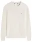 Beige Tommy Hilfiger gebreide zomertrui met lange mouwen