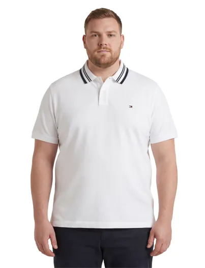 Tommy Hilfiger Poloshirt Tommy Hilfiger Big & Tall wit wijde fit