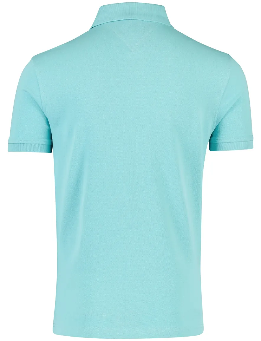 Tommy Hilfiger polo blauw aqua