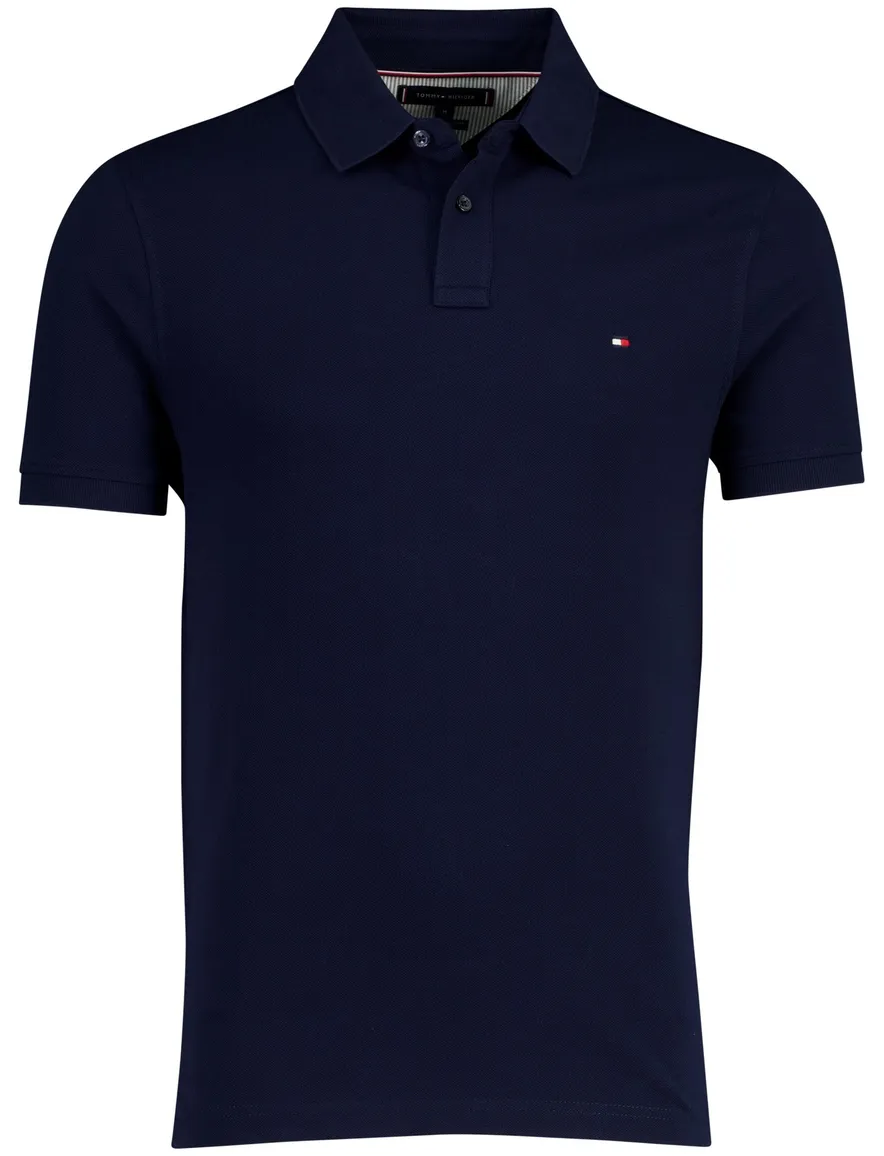 Tommy Hilfiger polo donkerblauw regular fit