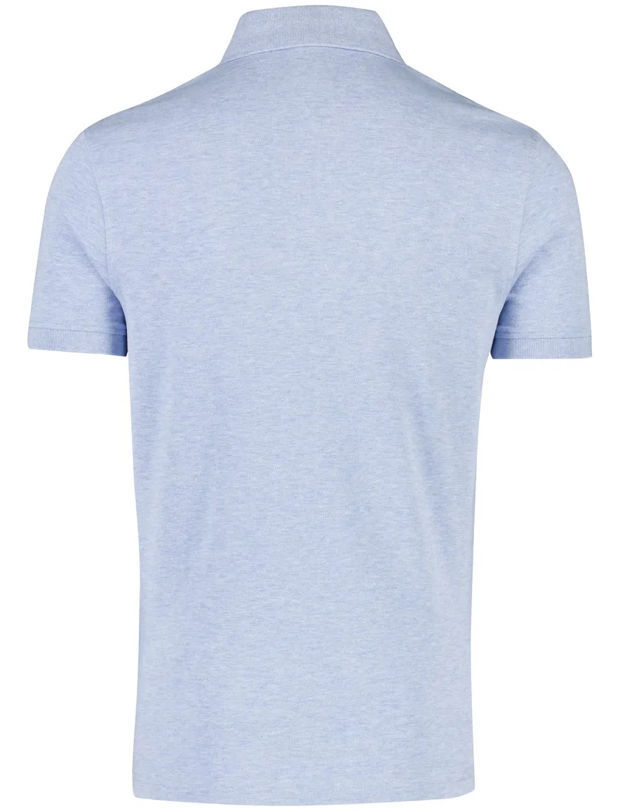 Tommy Hilfiger polo lichtblauw gemeleerd