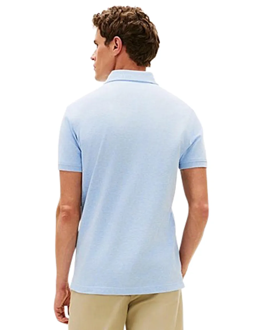 Tommy Hilfiger polo lichtblauw gemeleerd