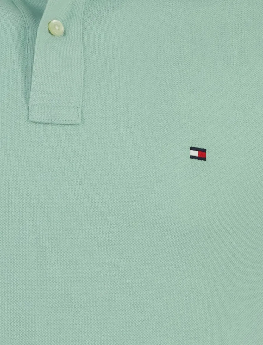 Tommy Hilfiger polo groen 2-knoops