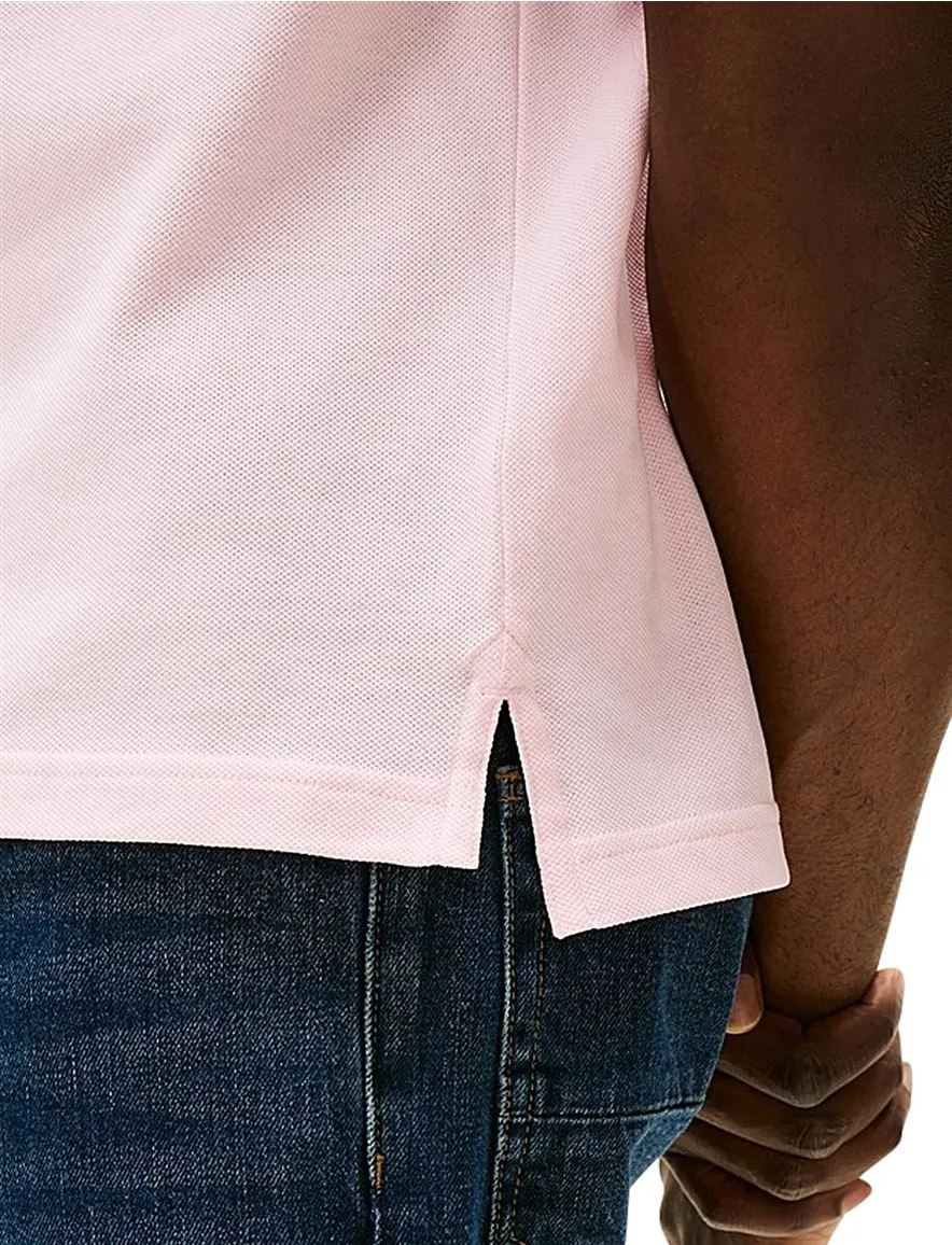 Roze polo tommy hilfiger regular fit