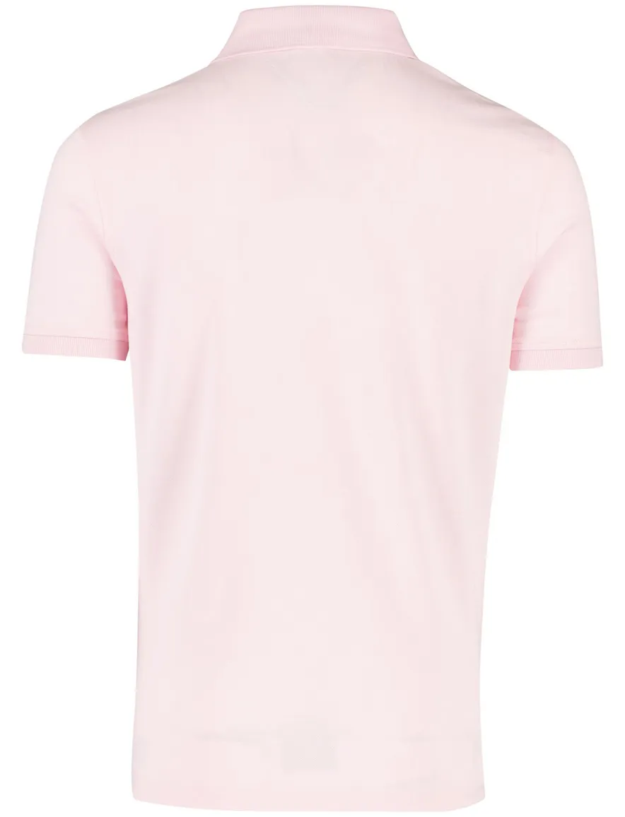 Roze polo tommy hilfiger regular fit