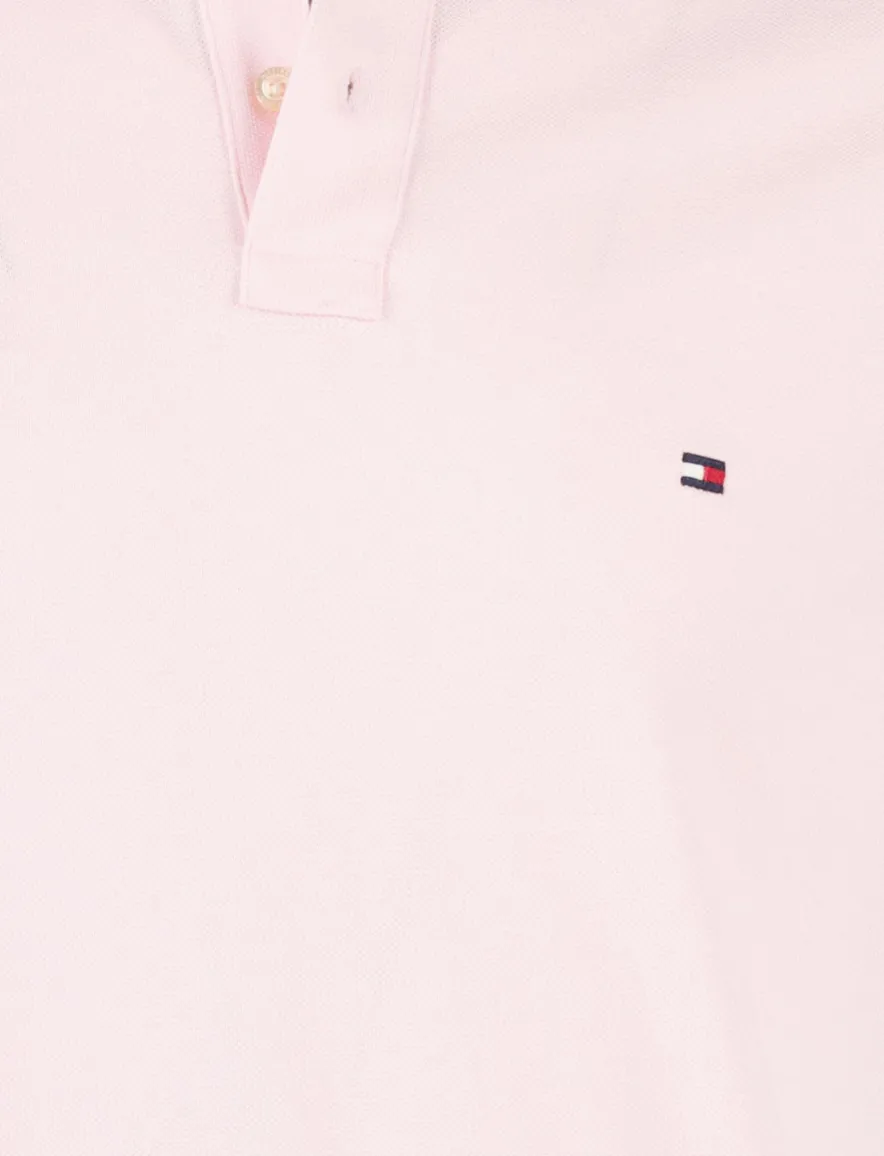 Roze polo tommy hilfiger regular fit