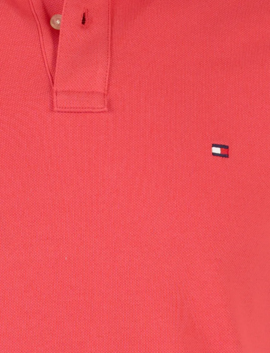 Tommy Hilfiger polo koraal rood