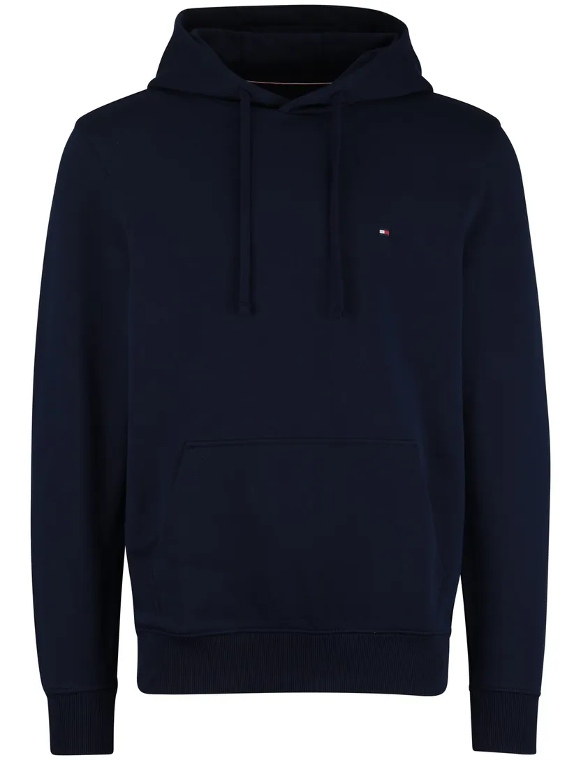 Hoodie Tommy Hilfiger navy buidelzak capuchon normale fit
