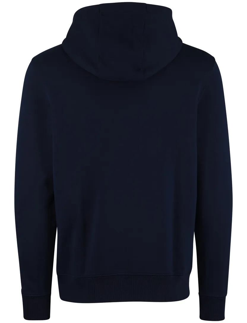 Hoodie Tommy Hilfiger navy buidelzak capuchon normale fit