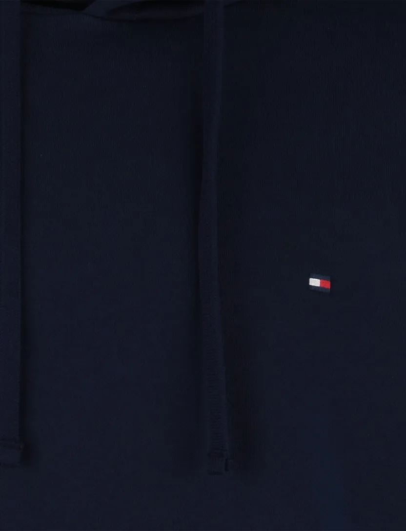 Hoodie Tommy Hilfiger navy buidelzak capuchon normale fit