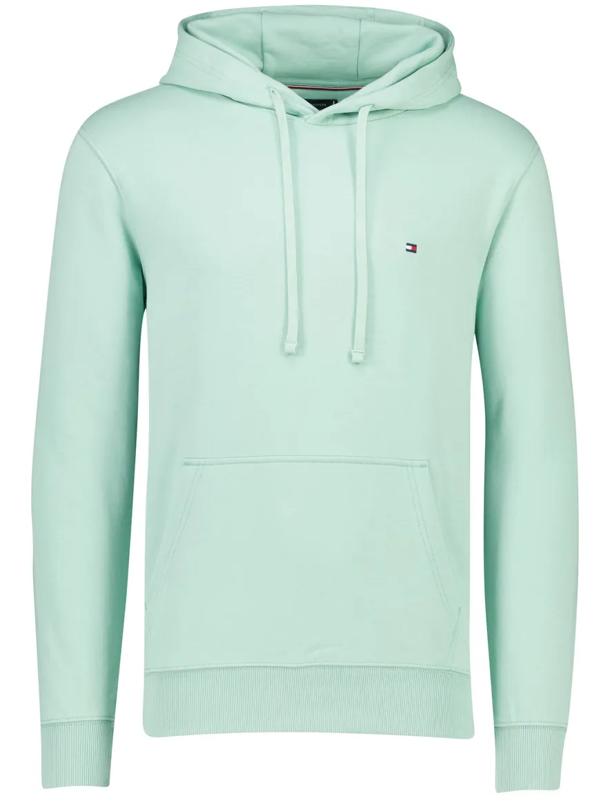 Tommy Hilfiger mintgroene heren hoodie met buidelzak