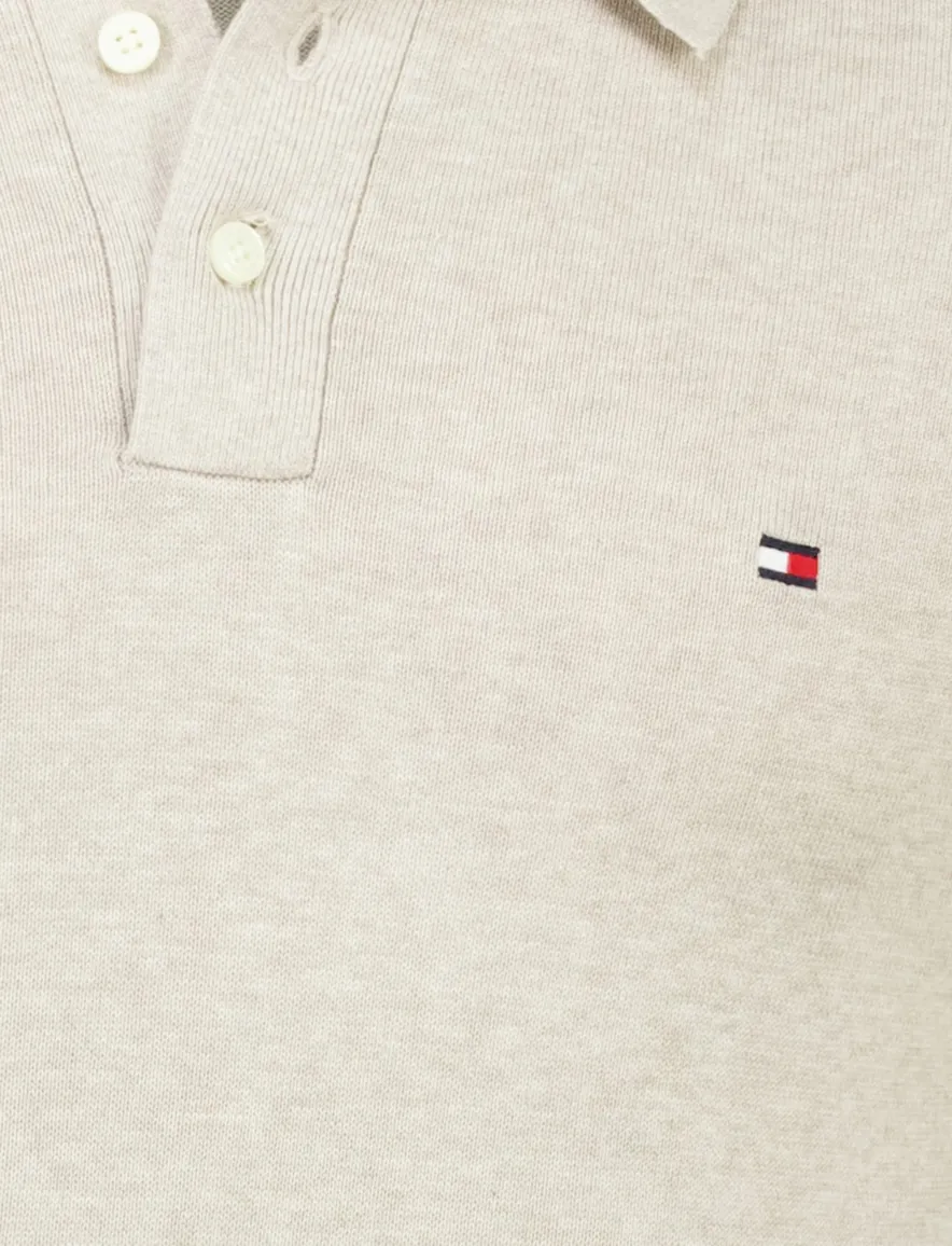 Tommy Hilfiger polo beige knit