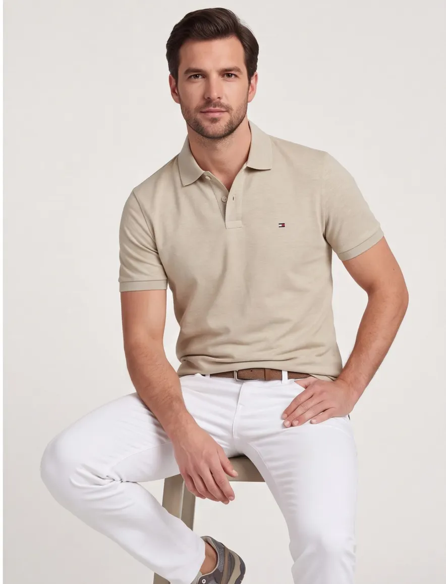 Tommy Hilfiger polo ecru