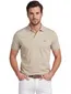 Poloshirt Tommy Hilfiger creme gemêleerd