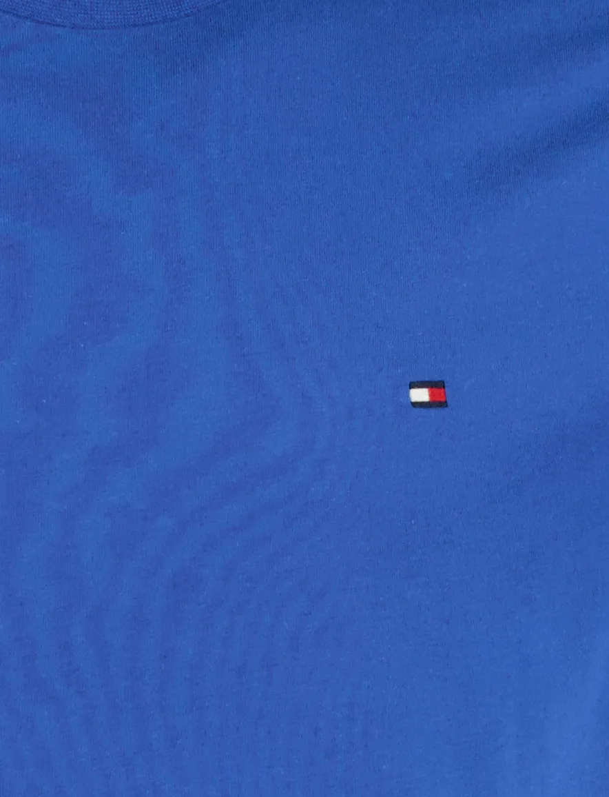 blauw t-shirt Tommy Hilfiger ronde hals 100% katoen
