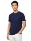 Ronde hals shirt tommy hilfiger donkerblauw