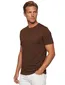 Tommy hilfiger t-shirt bruin ronde hals regular fit