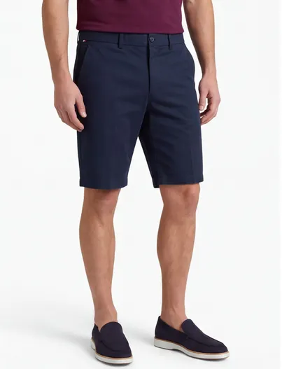 Tommy Hilfiger Chino short Tommy Hilfiger donkerblauw normale fit