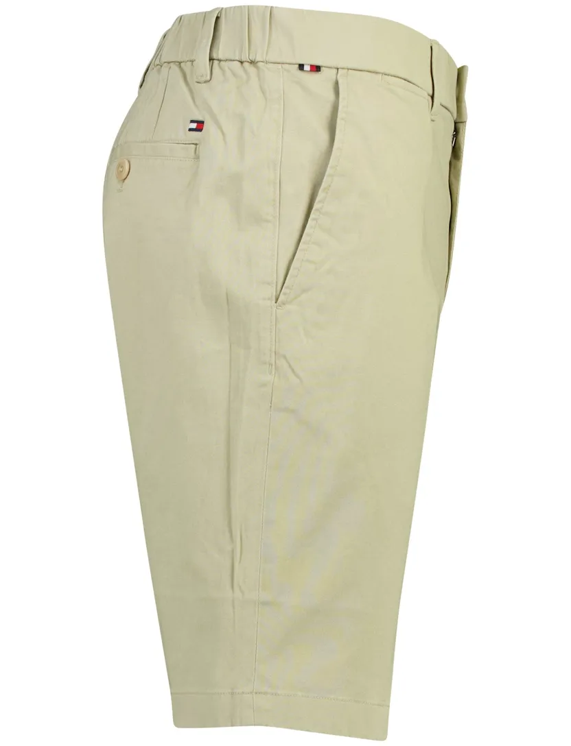bermuda Tommy Hilfiger beige normale fit katoen chino