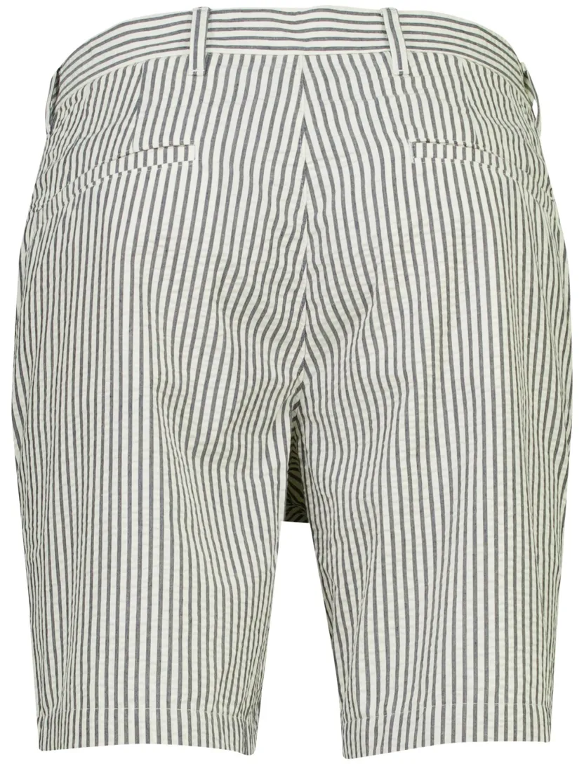 Bermuda Tommy Hilfiger creme navy gestreept chino