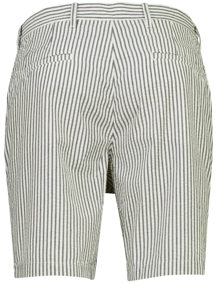 Creme navy bermuda gestreept Tommy Hilfiger chino