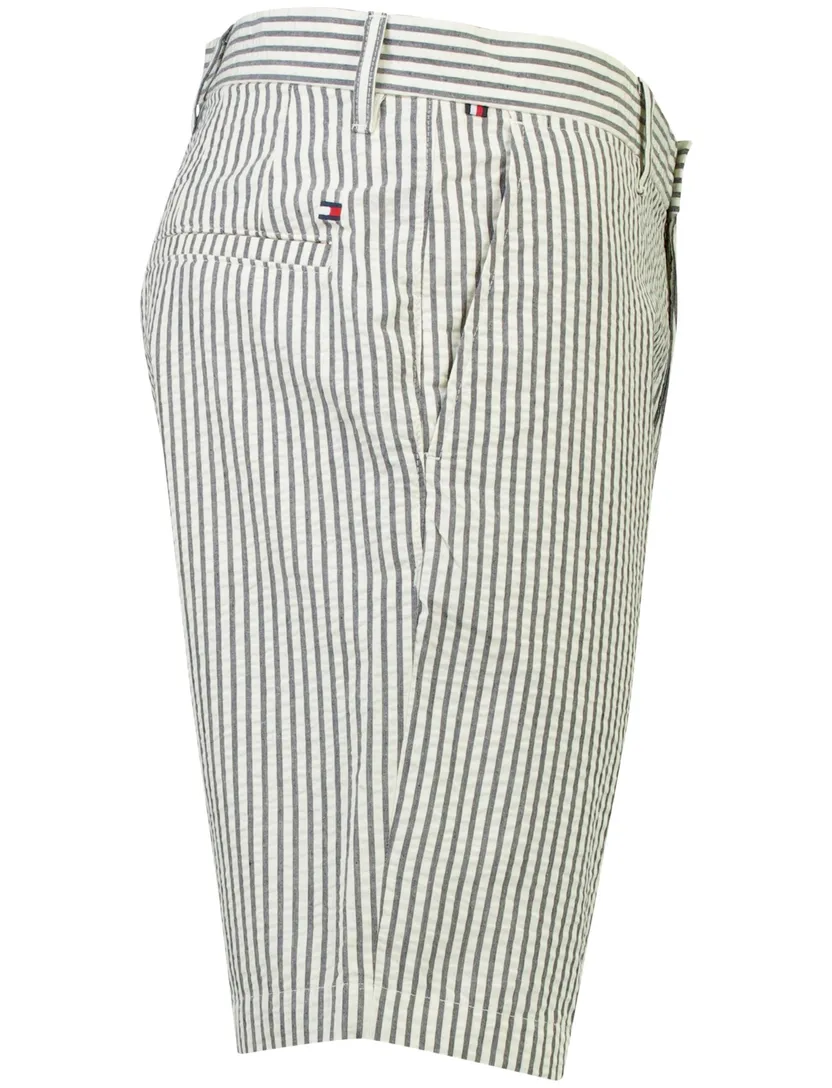Bermuda Tommy Hilfiger creme navy gestreept chino
