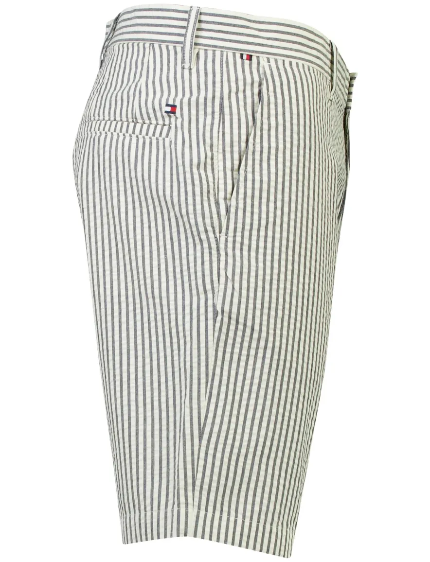 Creme navy bermuda gestreept Tommy Hilfiger chino