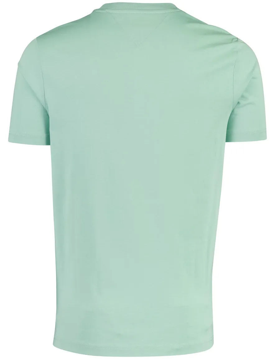 groene t-shirt Tommy Hilfiger normale fit