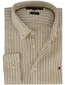 Tommy Hilfiger overhemd bruin linen strepen