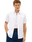 overhemd effen wit Tommy Hilfiger katoen normale fit
