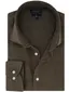 overhemd effen bruin Tommy Hilfiger 100% linnen