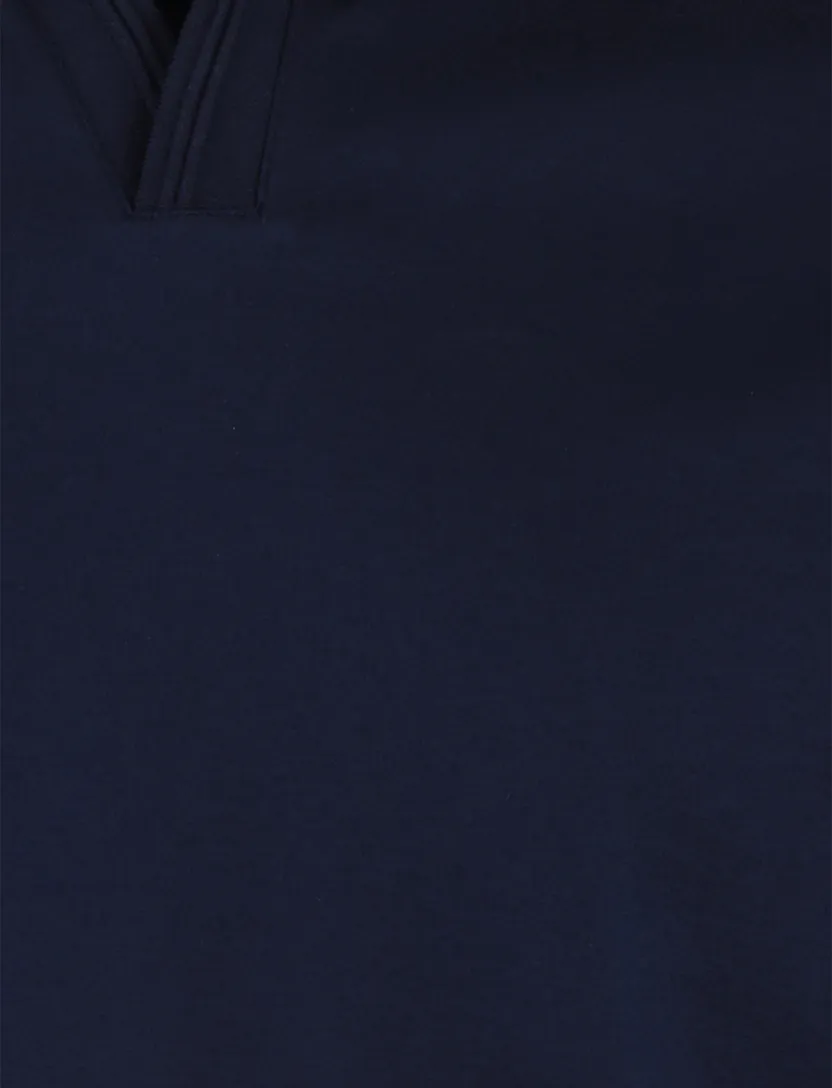 Polo Tommy Hilfiger donkerblauw korte mouw v-hals