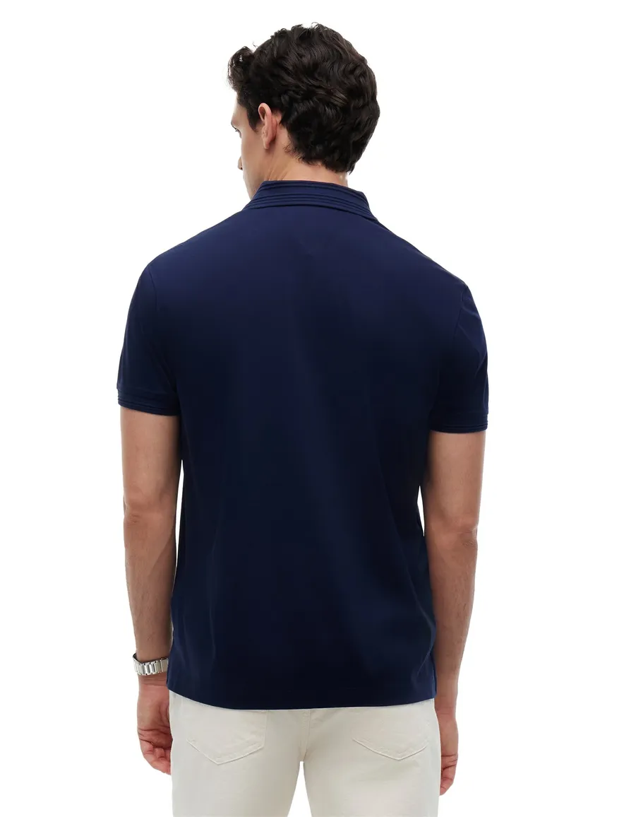 Tommy Hilfiger polo donkerblauw