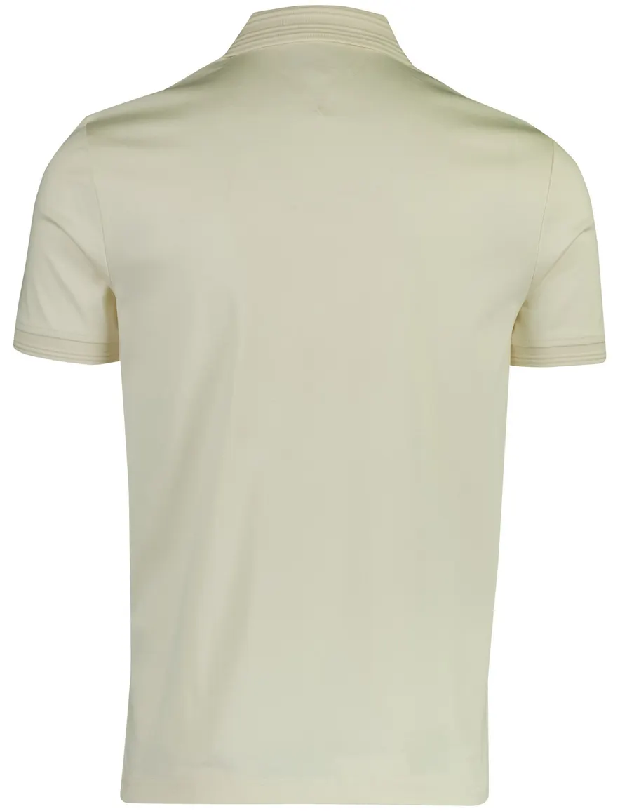 Poloshirt Tommy Hilfiger creme Wijde Fit