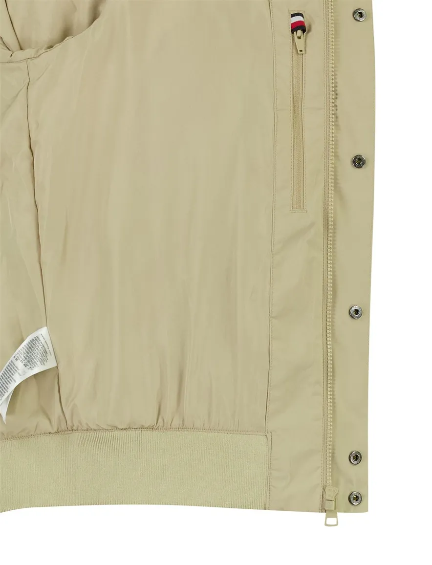 Tommy Hilfiger zomerjas beige waterafstotend