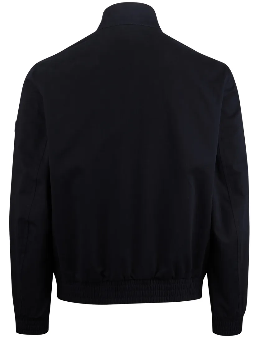 zomerjas Tommy Hilfiger donkerblauw normale fit klepzakken