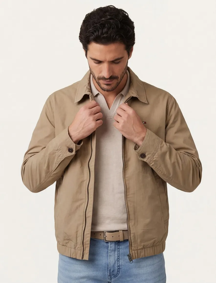 Tommy Hilfiger zomerjas bruin