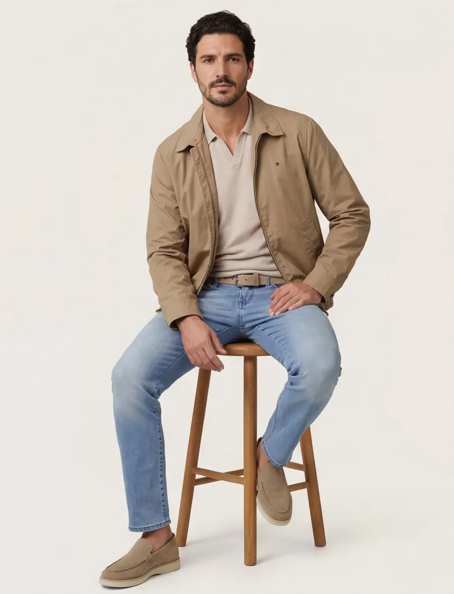 Tommy Hilfiger zomerjas bruin