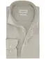 Profuomo overhemd Slim Fit beige structuur strijkvrij
