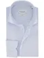 Overhemd Profuomo Slim Fit lichtblauw gestreept katoen