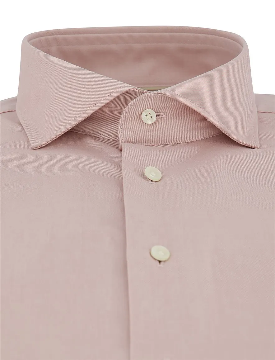 Profuomo overhemd roze slim fit ml7