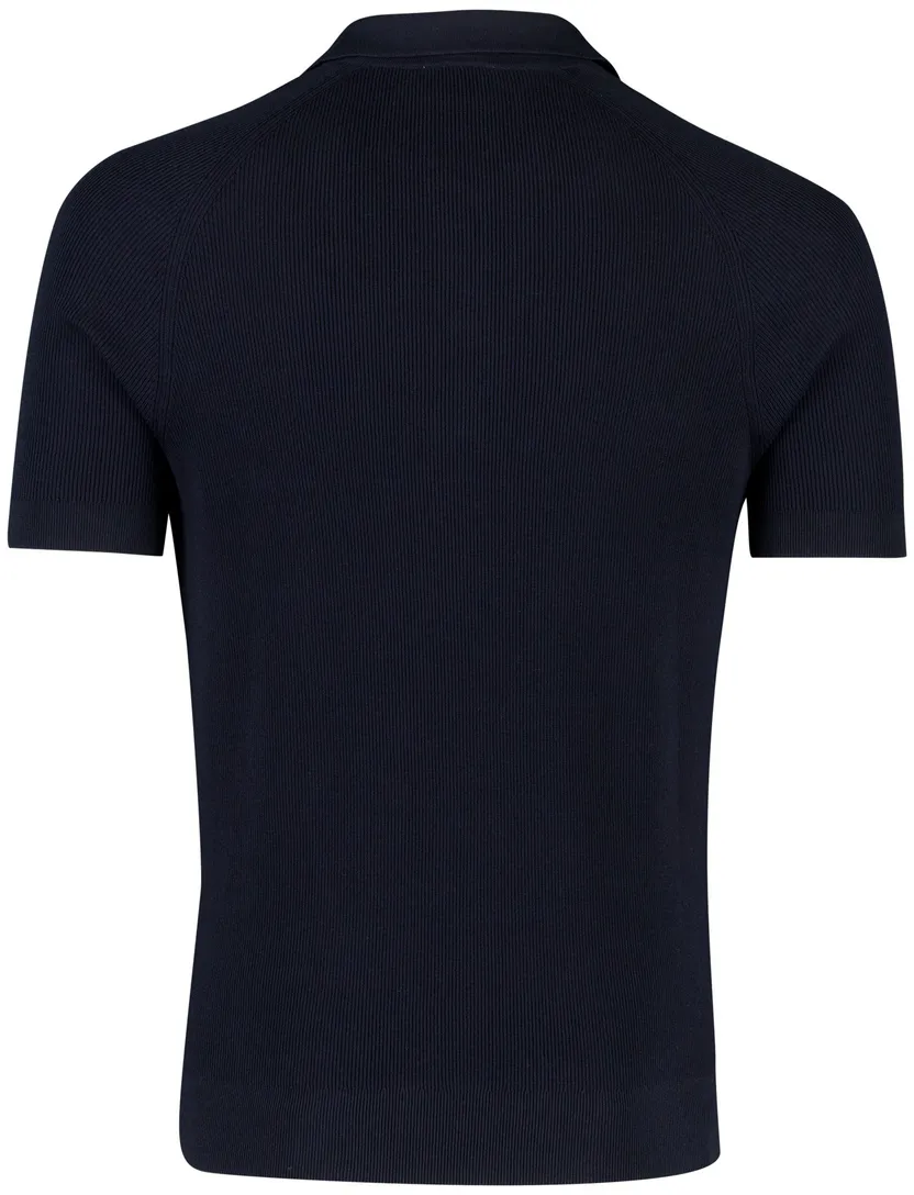 Poloshirt profuomo normale fit donkerblauw