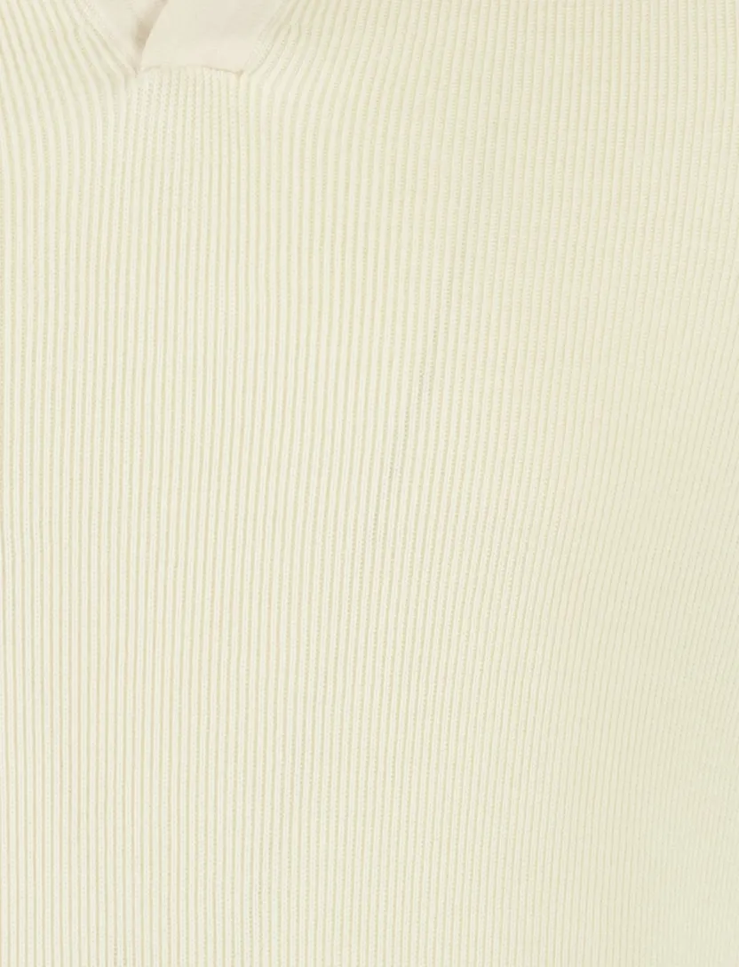 Poloshirt profuomo creme normale fit