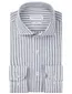 Casual Profuomo overhemd linnen donkerblauw